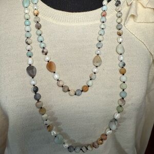 Source Unknown Pastel Beaded Necklace